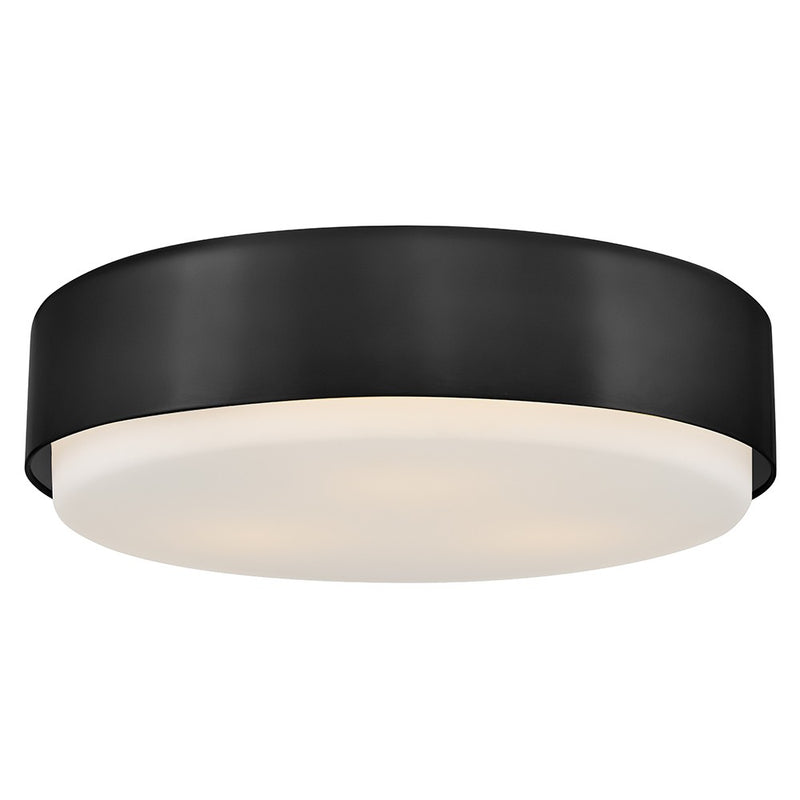 Hinkley 30075BK LED Flush Mount, Black