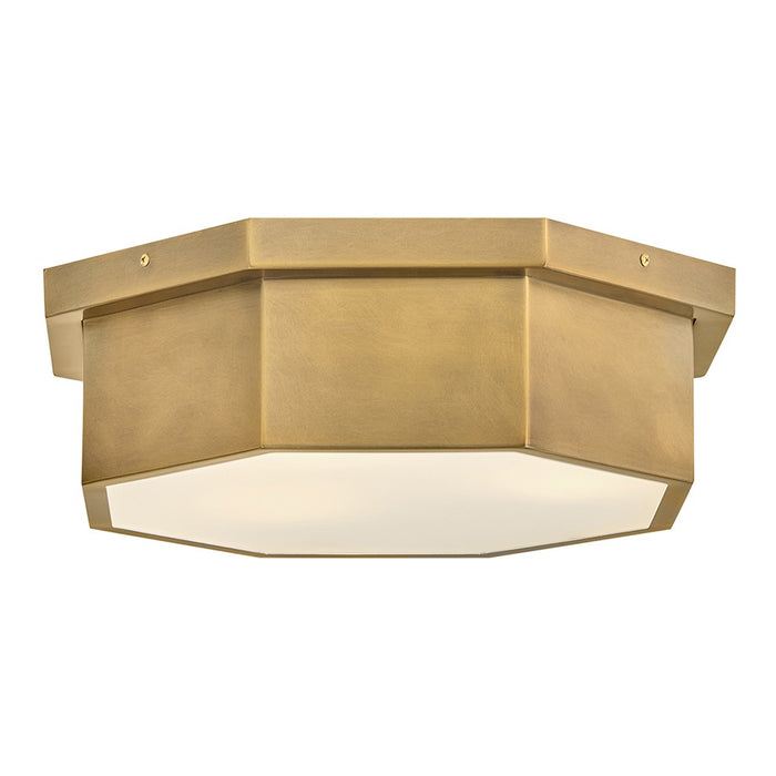 Hinkley 46993HB LED Flush Mount, Heritage Brass