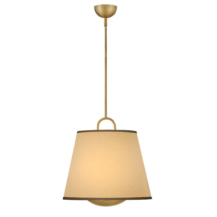 Hinkley 47517LCB LED Pendant, Lacquered Brass