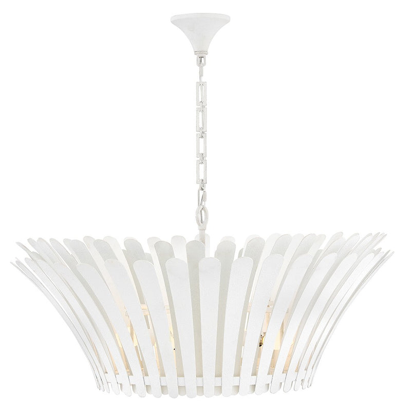 Hinkley 47695TXP LED Chandelier, Textured Plaster