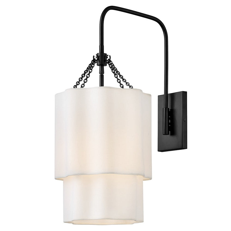 Hinkley 47730BK LED Wall Sconce, Black