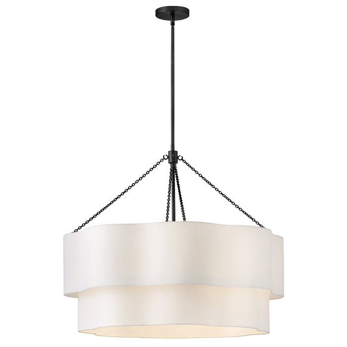 Hinkley 47735BK LED Chandelier, Black