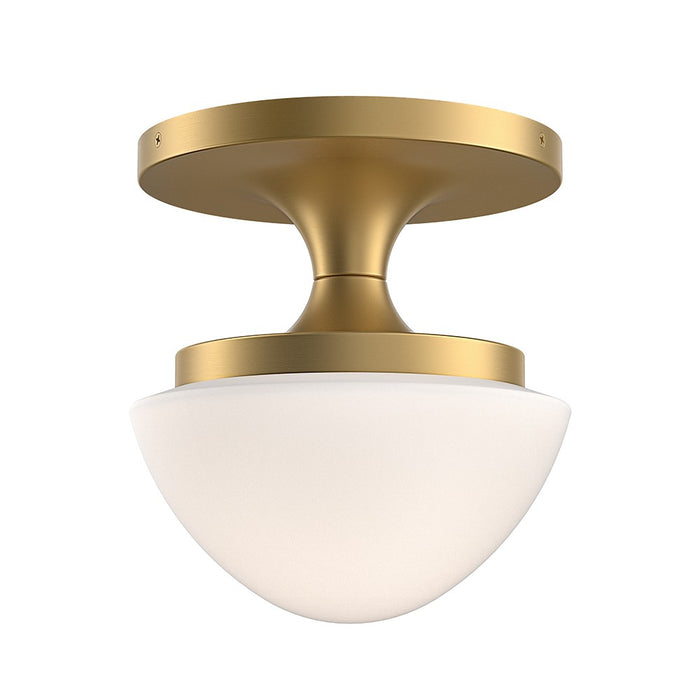 Hinkley 47811LCB LED Semi-Flush Mount, Lacquered Brass