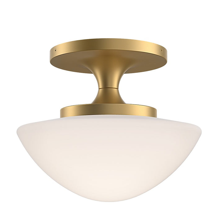 Hinkley 47813LCB LED Semi-Flush Mount, Lacquered Brass