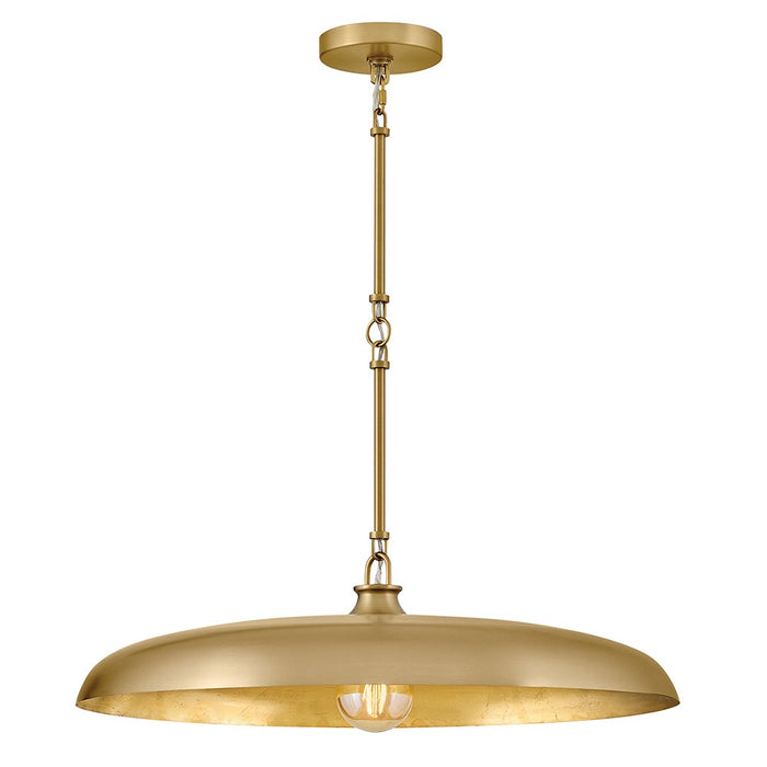 Hinkley 48165LCB-LCB LED Chandelier, Lacquered Brass