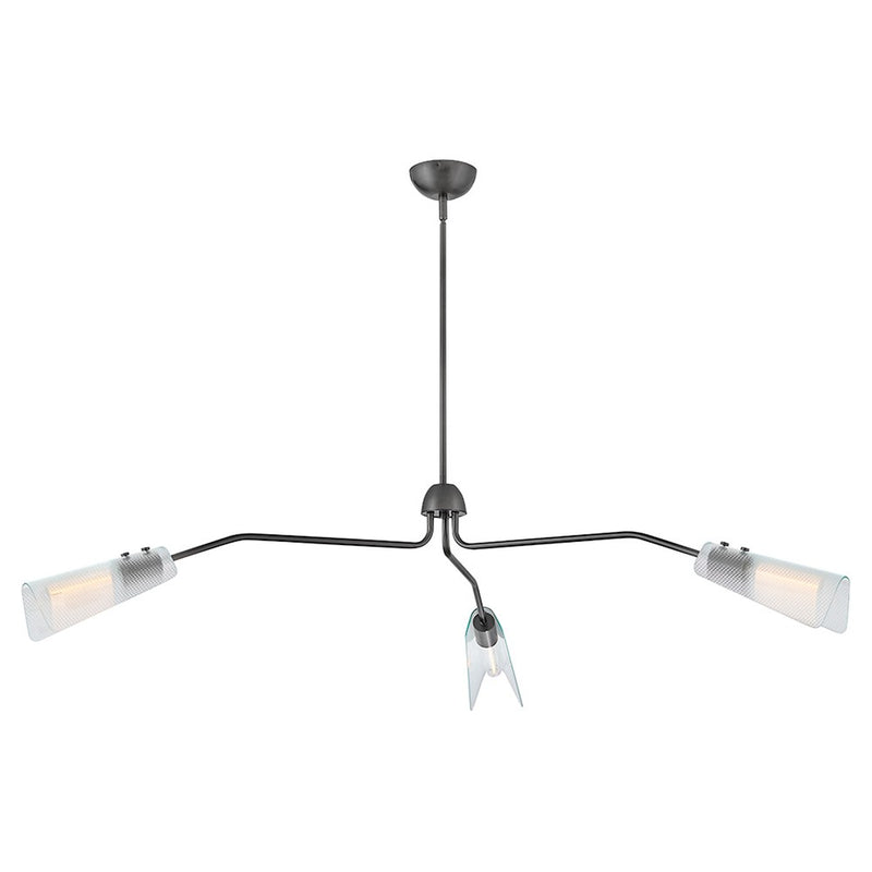 Hinkley 48303GMT LED Chandelier, Gunmetal