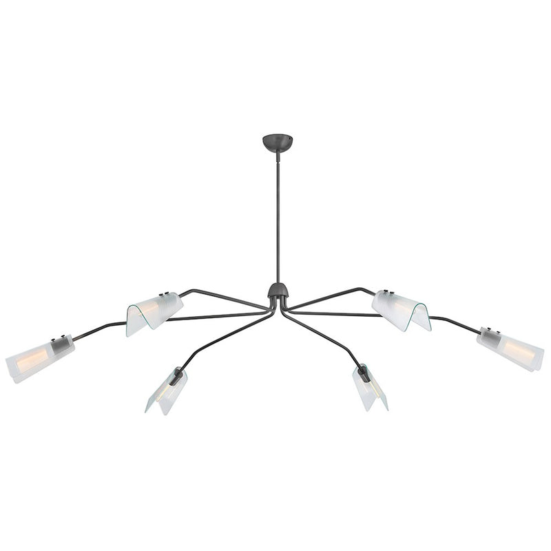 Hinkley 48306GMT LED Chandelier, Gunmetal