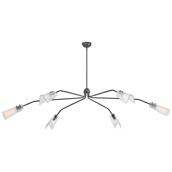 Hinkley 48306GMT LED Chandelier, Gunmetal