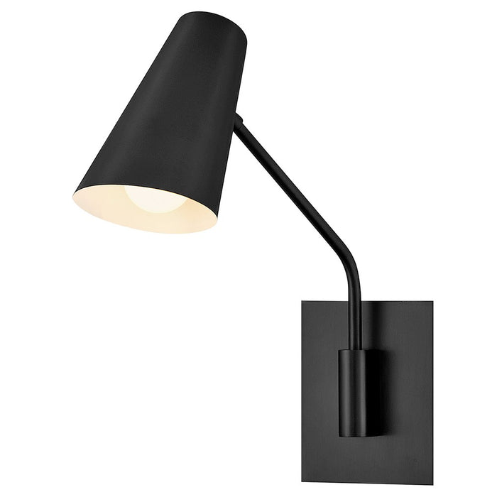 Hinkley 48310BK LED Swing Arm Wall Sconce, Black