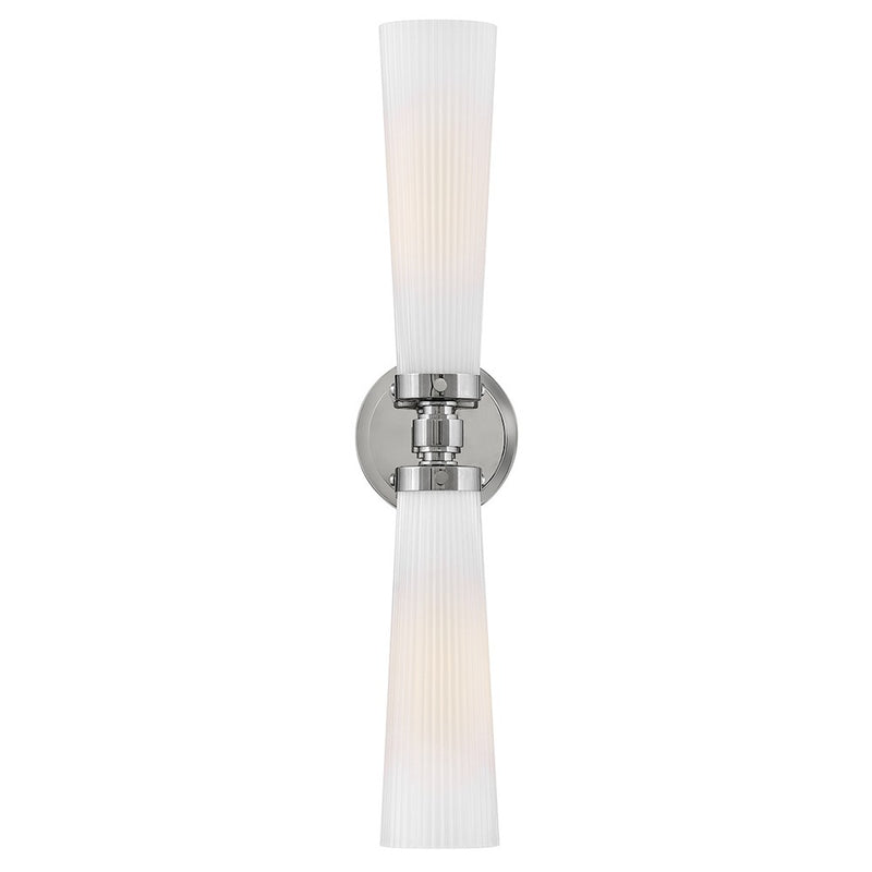 Hinkley 50092PN-CO LED Vanity, Polished Nickel