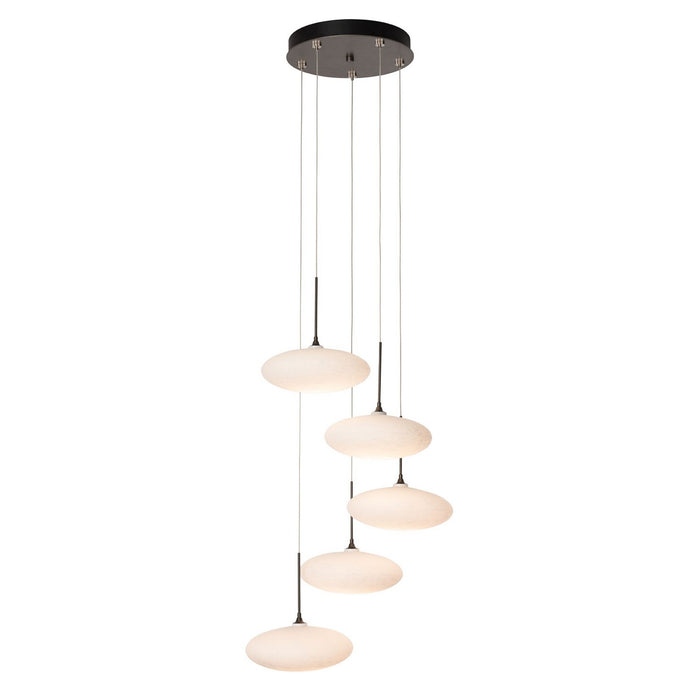 Hubbardton Forge 131146-SKT-STND-07-GS0818 LED Pendant, Dark Smoke