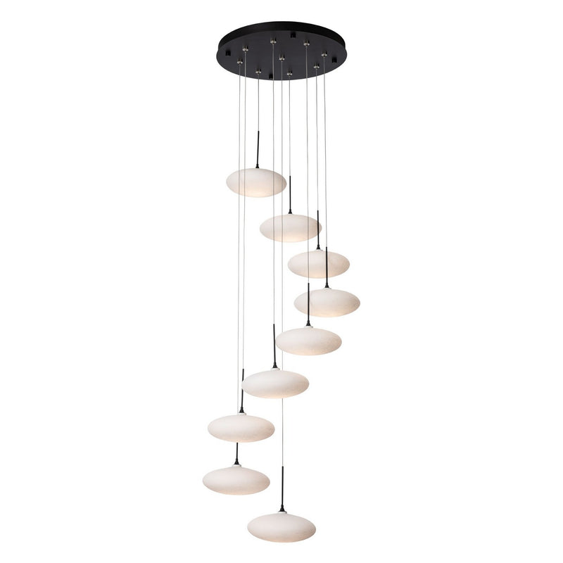 Hubbardton Forge 131147-SKT-STND-10-GS0818 LED Pendant, Black