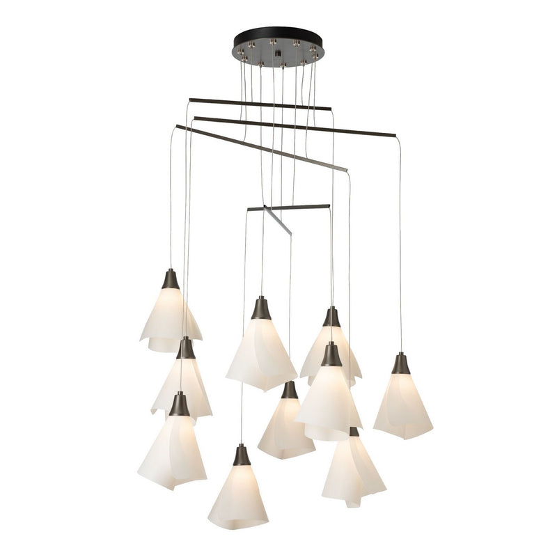 Hubbardton Forge 131152-SKT-STND-07-SH1987 LED Pendant, Dark Smoke