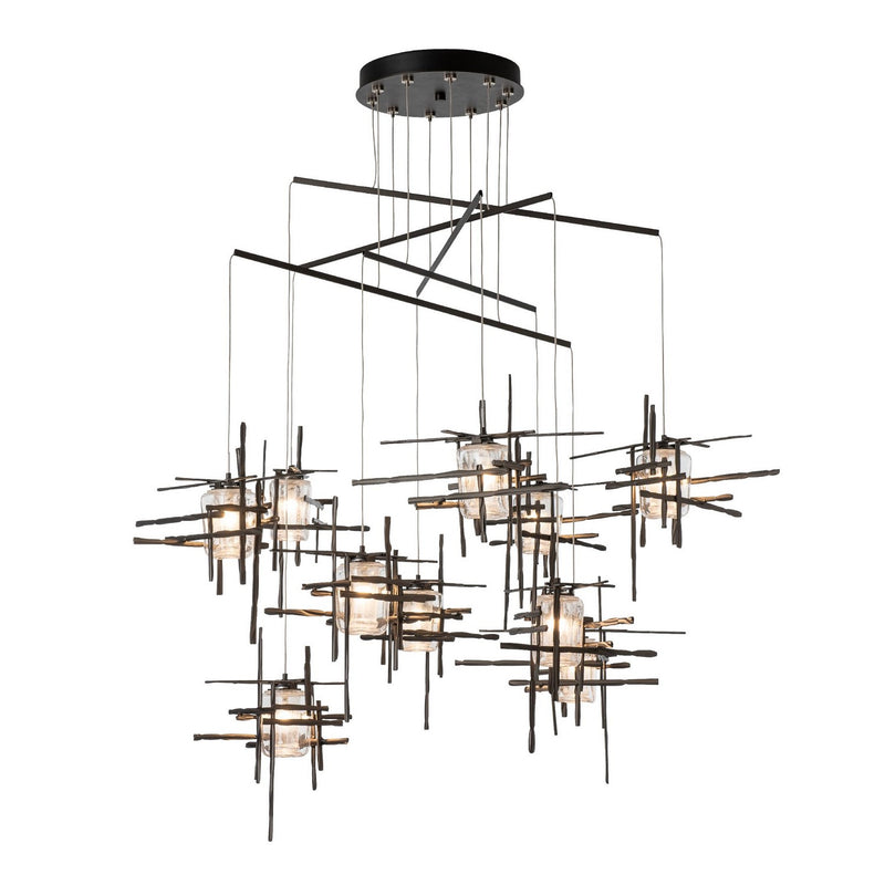 Hubbardton Forge 131156-SKT-STND-14-II0728 LED Pendant, Oil Rubbed Bronze
