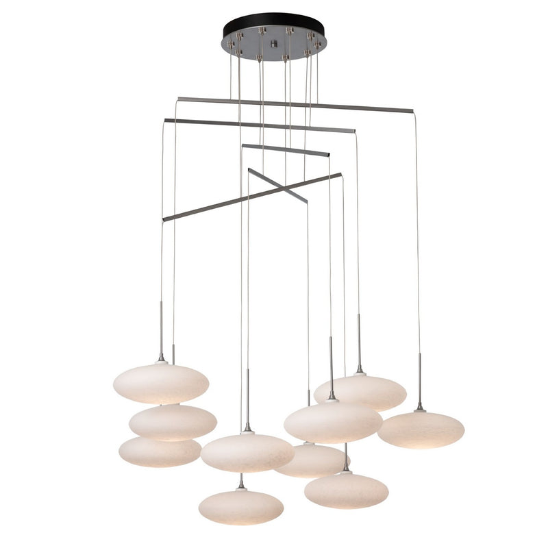 Hubbardton Forge 131157-SKT-STND-82-GS0818 LED Pendant, Vintage Platinum