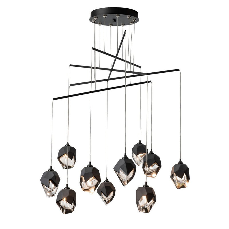 Hubbardton Forge 131159-SKT-STND-10-BP0754 LED Pendant, Black
