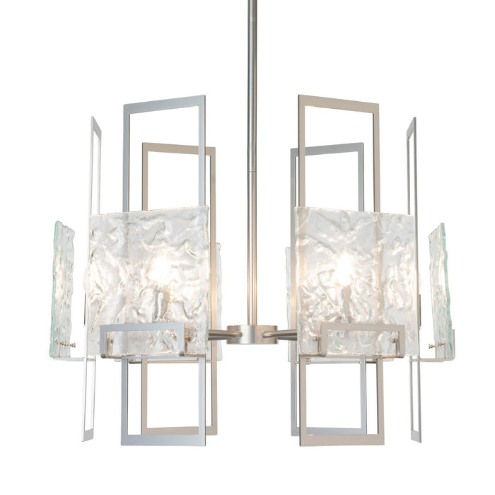 Hubbardton Forge 131552-SKT-MULT-85-ZM0836 Six Light Pendant, Sterling