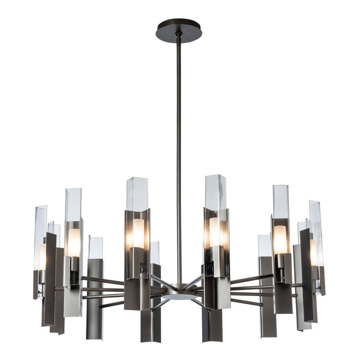 Hubbardton Forge 132047-SKT-MULT-07-ZM0828 12 Light Pendant, Dark Smoke