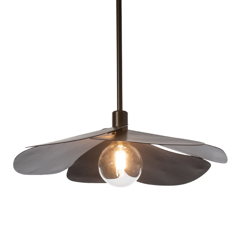 Hubbardton Forge 139460-SKT-MULT-05 One Light Pendant, Bronze
