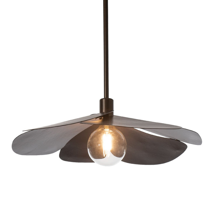 Hubbardton Forge 139460-SKT-MULT-05 One Light Pendant, Bronze