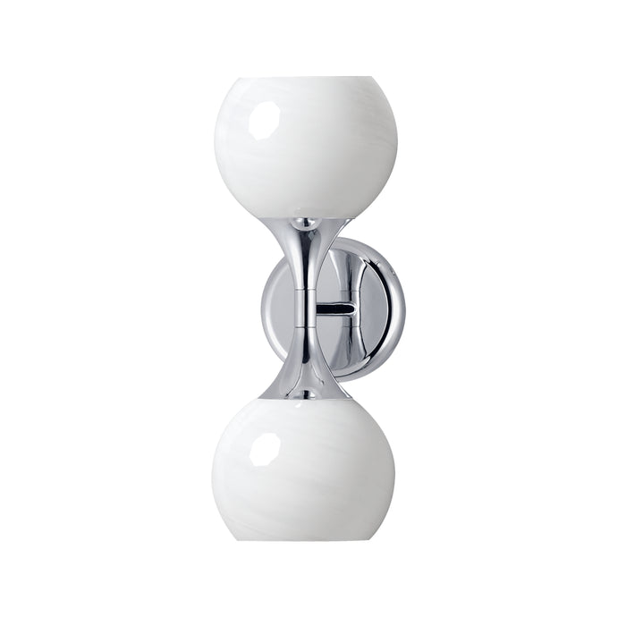 Maxim 21222MRPC Two Light Wall Sconce, Polished Chrome