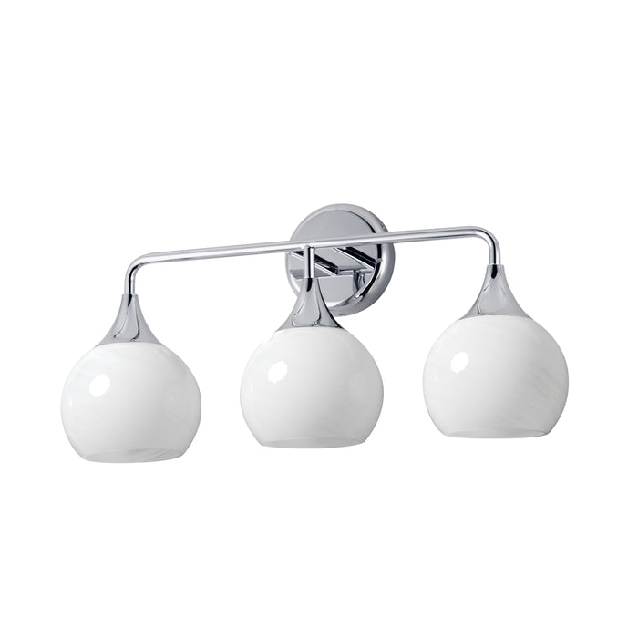 Maxim 21223MRPC Three Light Bath Vanity, Polished Chrome