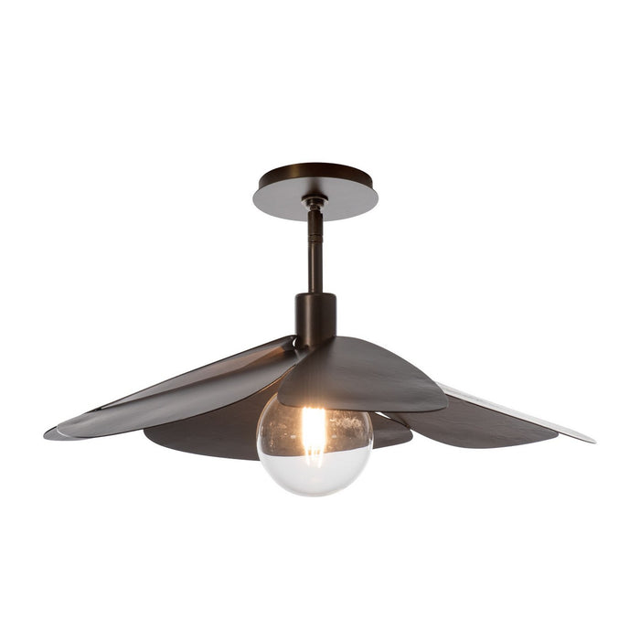 Hubbardton Forge 139460-SKT-MULT-07 One Light Pendant, Dark Smoke