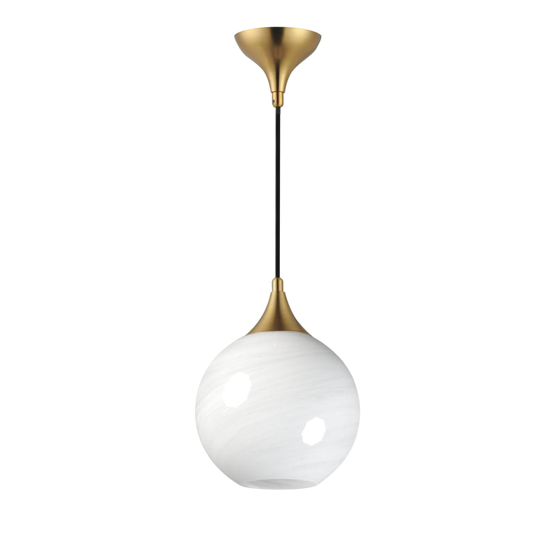 Maxim 21226MRNAB One Light Pendant, Natural Aged Brass
