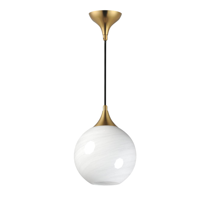 Maxim 21226MRNAB One Light Pendant, Natural Aged Brass
