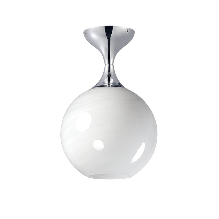 Maxim 21229MRPC One Light Flush Mount, Polished Chrome