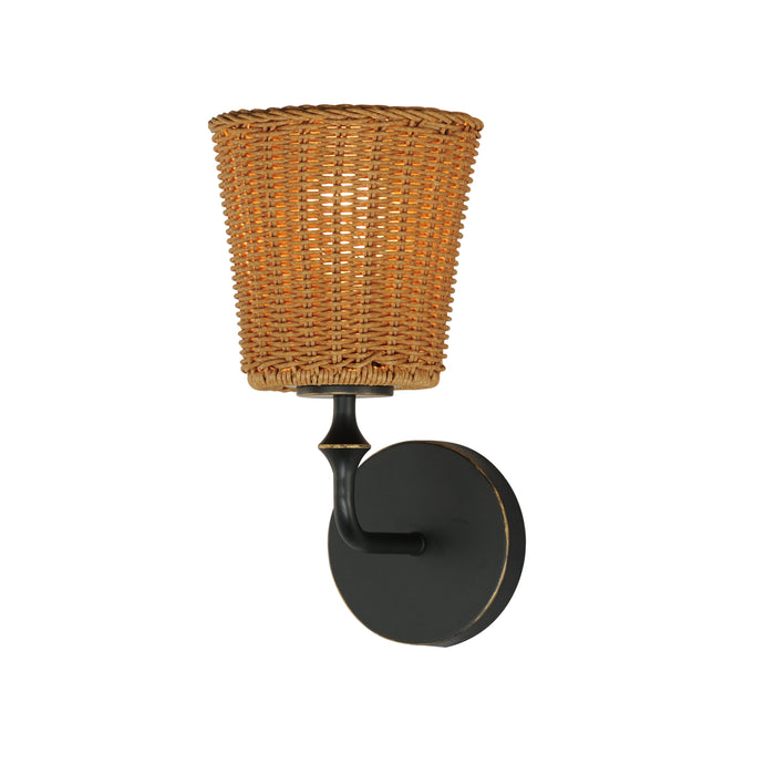 Maxim 21481NADBZ One Light Wall Sconce, Dark Bronze