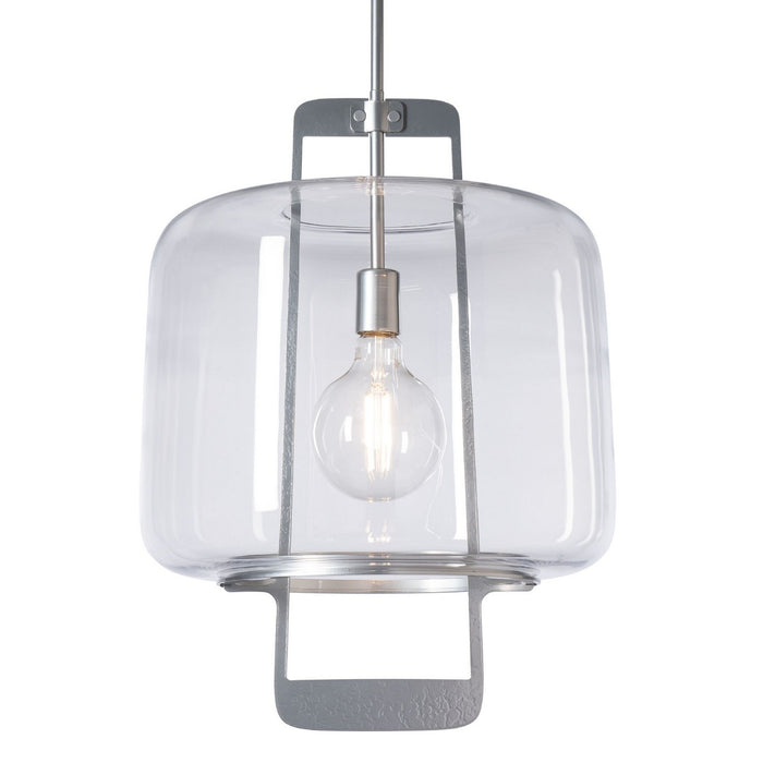Hubbardton Forge 187465-SKT-MULT-85-ZM0839 One Light Lantern, Sterling