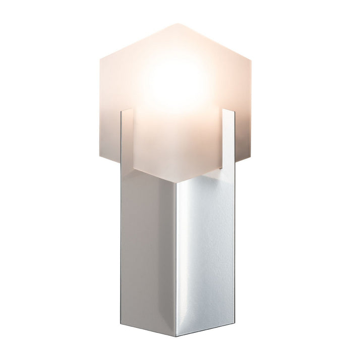 Hubbardton Forge 201355-SKT-85 One Light Bath Sconce, Sterling