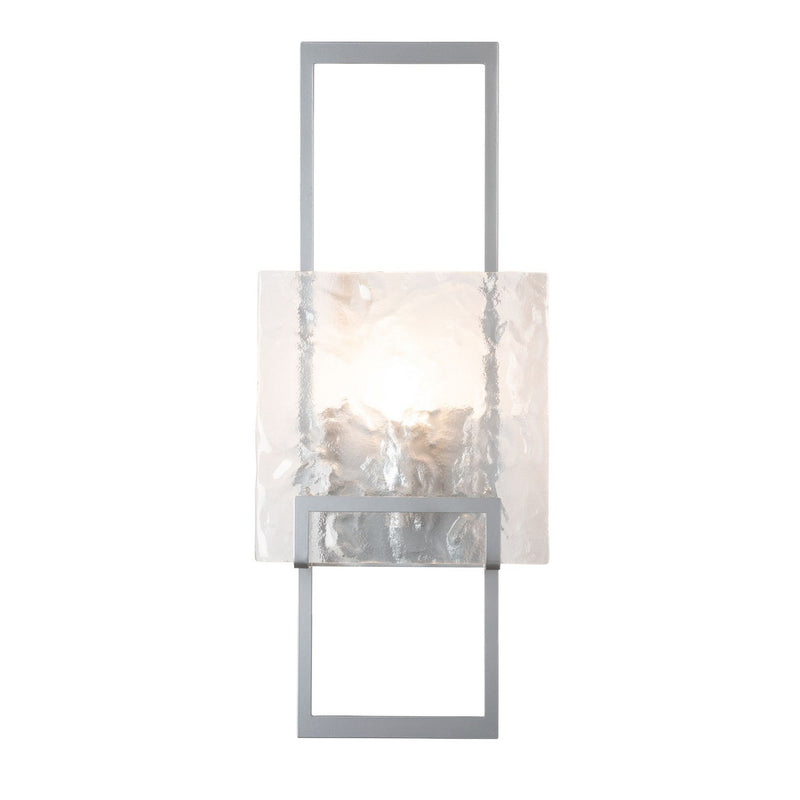 Hubbardton Forge 201550-SKT-85-ZM0836 One Light Wall Sconce, Sterling