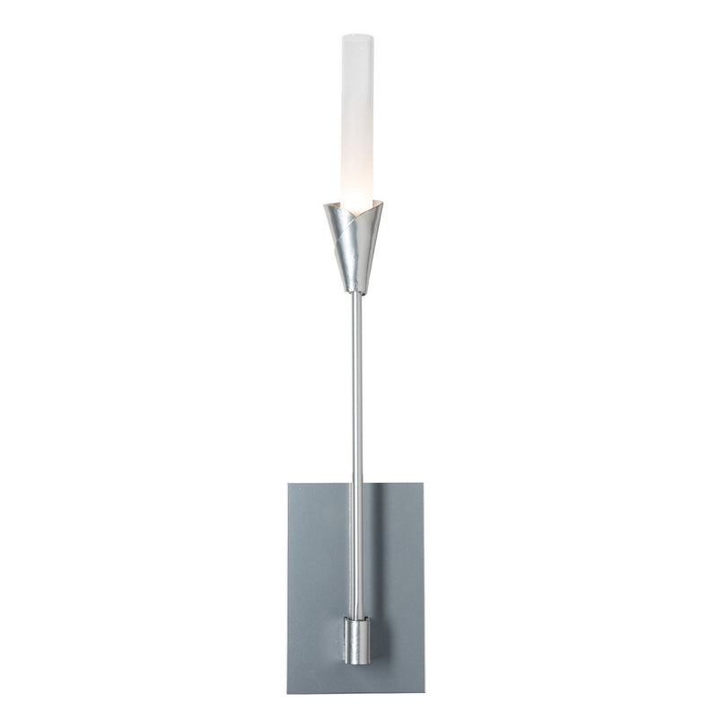 Hubbardton Forge 201700-SKT-85-WC0821 One Light Wall Sconce, Sterling