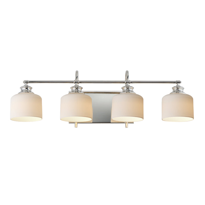 Maxim 21494WTPN Four Light Bath Vanity, Polished Nickel