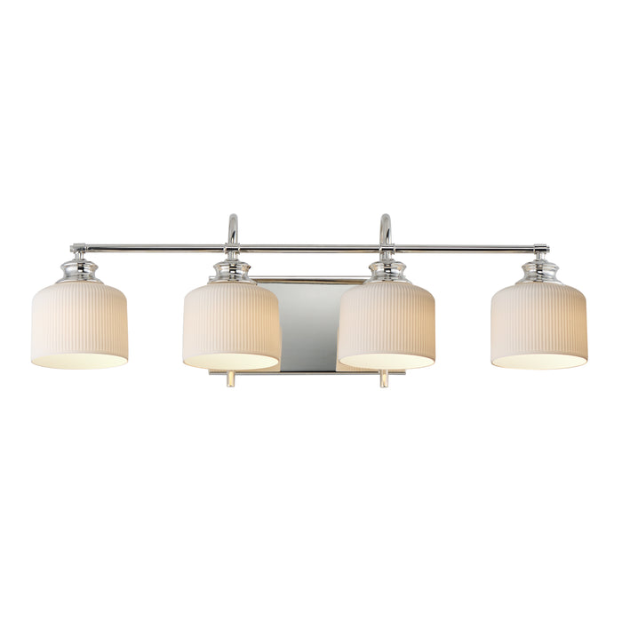 Maxim 21494WTPN Four Light Bath Vanity, Polished Nickel