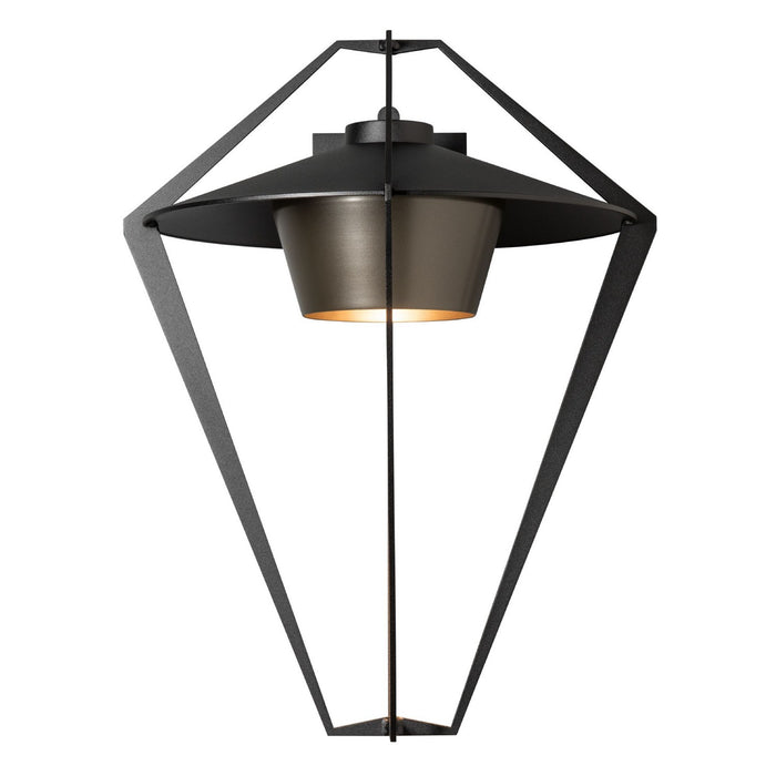 Hubbardton Forge 302654-SKT-80-77 One Light Outdoor Wall Sconce, Coastal Black