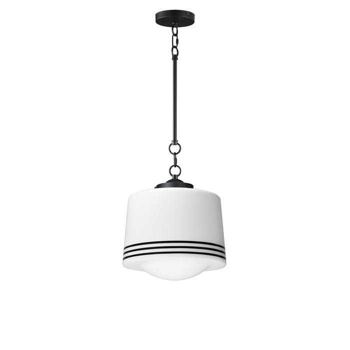 Maxim 21532WTBK One Light Pendant, Black