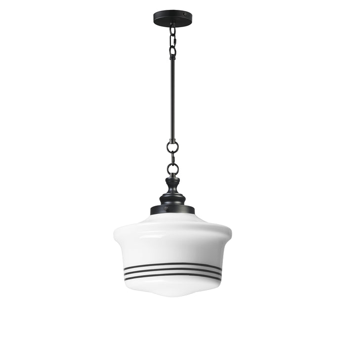 Maxim 21534WTBK One Light Pendant, Black