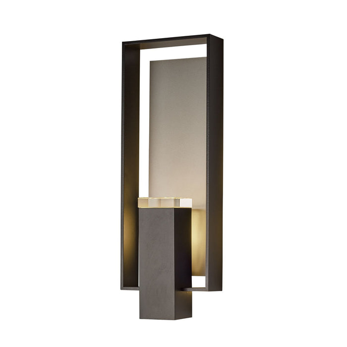 Hubbardton Forge 302665-SKT-80-78-ZM0850 One Light Outdoor Wall Sconce, Coastal Black