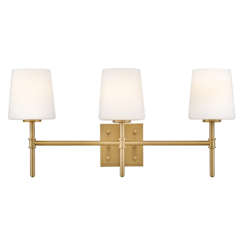 Hinkley 56953LCB LED Vanity, Lacquered Brass