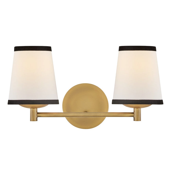 Hinkley 57052LCB-OW LED Vanity, Lacquered Brass