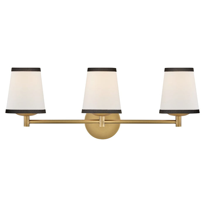 Hinkley 57053LCB-OW LED Vanity, Lacquered Brass