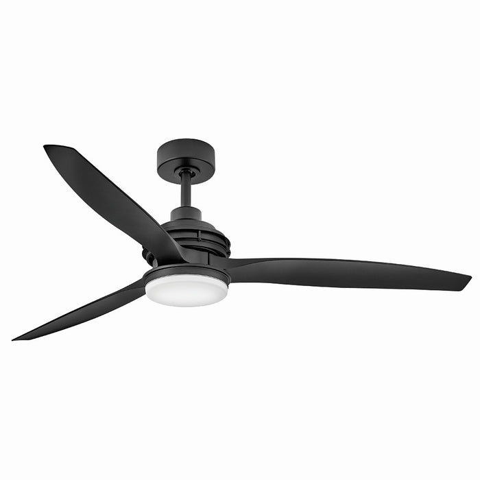 Hinkley 900160FBB-LWD 60" LED Smart Fan, Matte Black