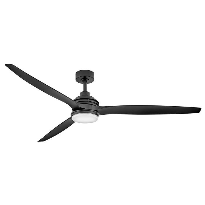 Hinkley 900172FBB-LWD 72" LED Smart Fan, Matte Black