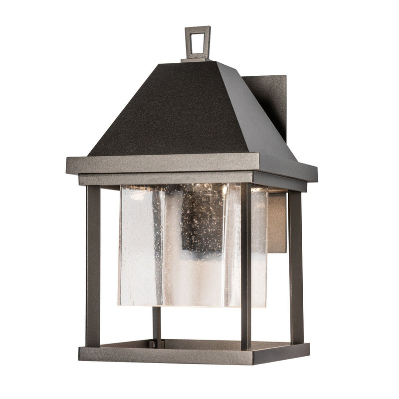 Hubbardton Forge 305201-SKT-14-II0831 One Light Outdoor Wall Sconce, Coastal Oil Rubbed Bronze