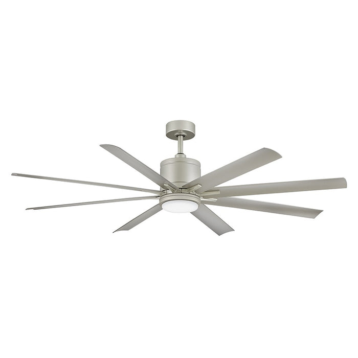 Hinkley 907166FBN-LWD 66" LED Smart Fan, Brushed Nickel