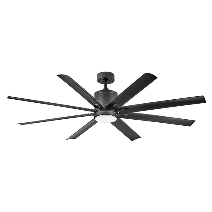 Hinkley 907166FMB-LWD 66" LED Smart Fan, Matte Black