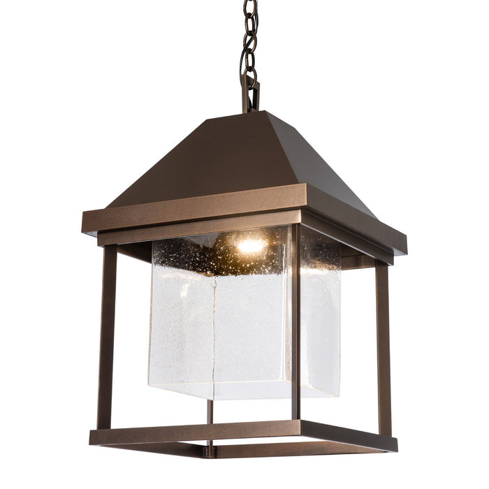 Hubbardton Forge 365203-SKT-75-II0833 One Light Outdoor Lantern, Coastal Bronze